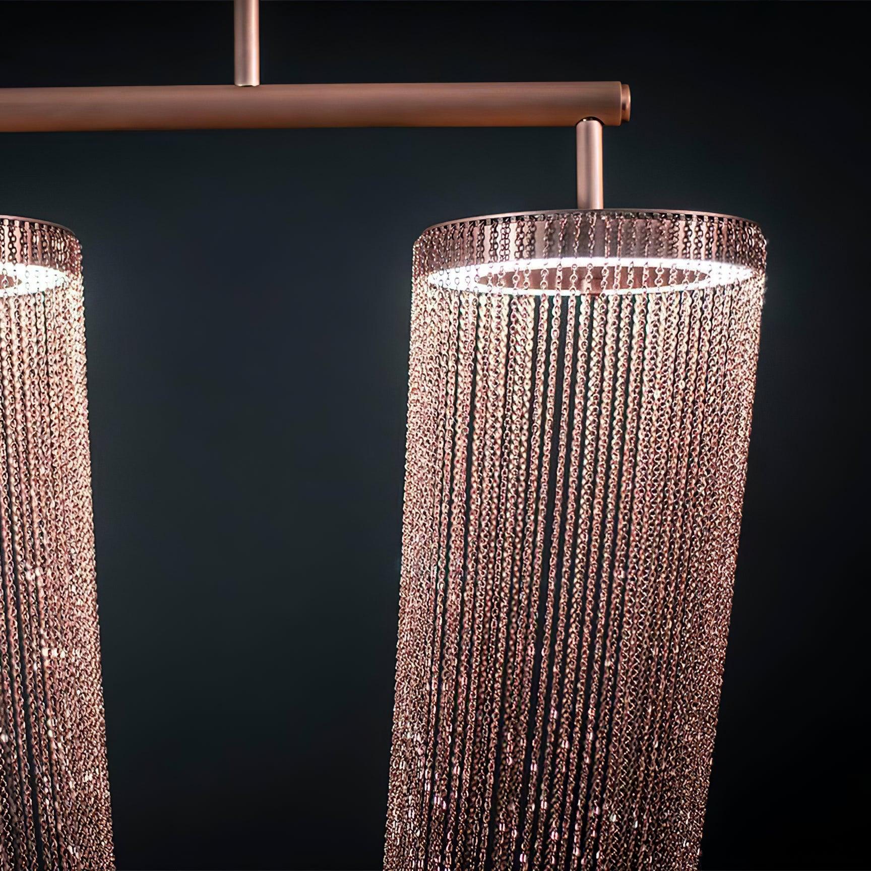 Apsht Pendant Light Copper Chain Sculptural Modern-Neutral Decor