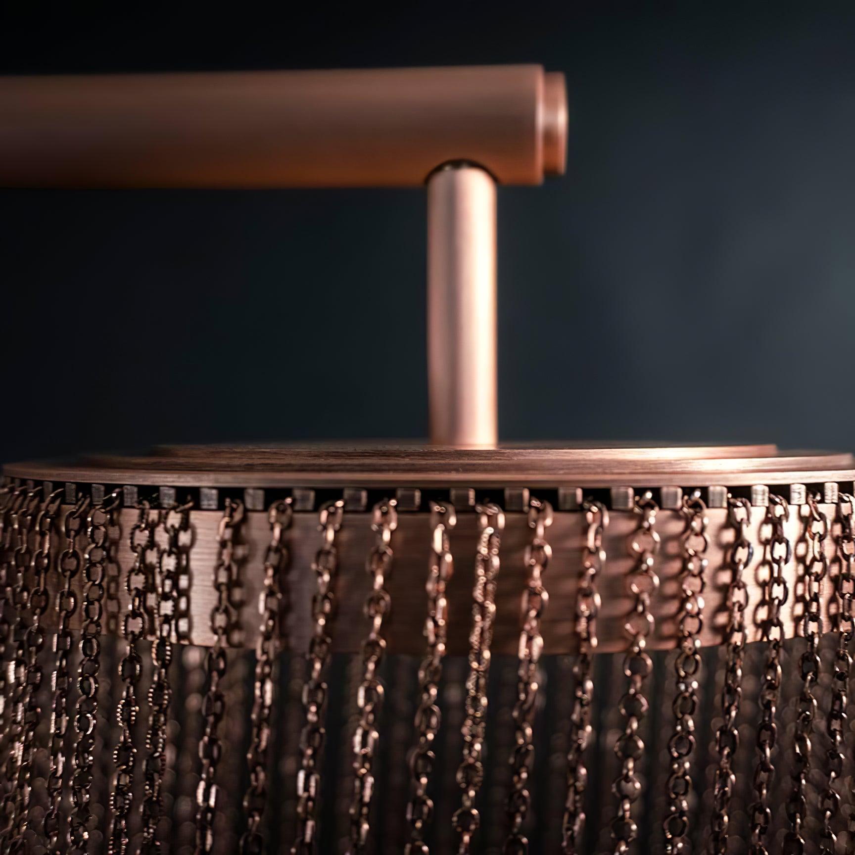 Apsht Pendant Light Copper Chain Sculptural Modern-Neutral Decor