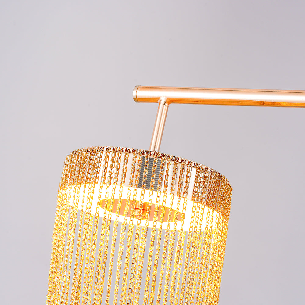 Apsht Pendant Light Copper Chain Sculptural Modern-Neutral Decor