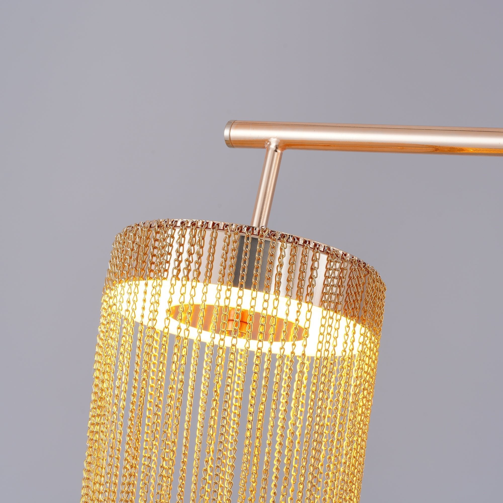 Apsht Pendant Light Copper Chain Sculptural Modern-Neutral Decor