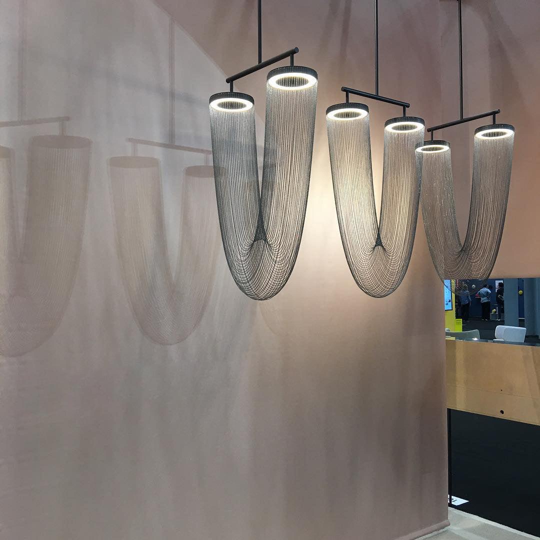 Apsht Pendant Light Copper Chain Sculptural Modern-Neutral Decor
