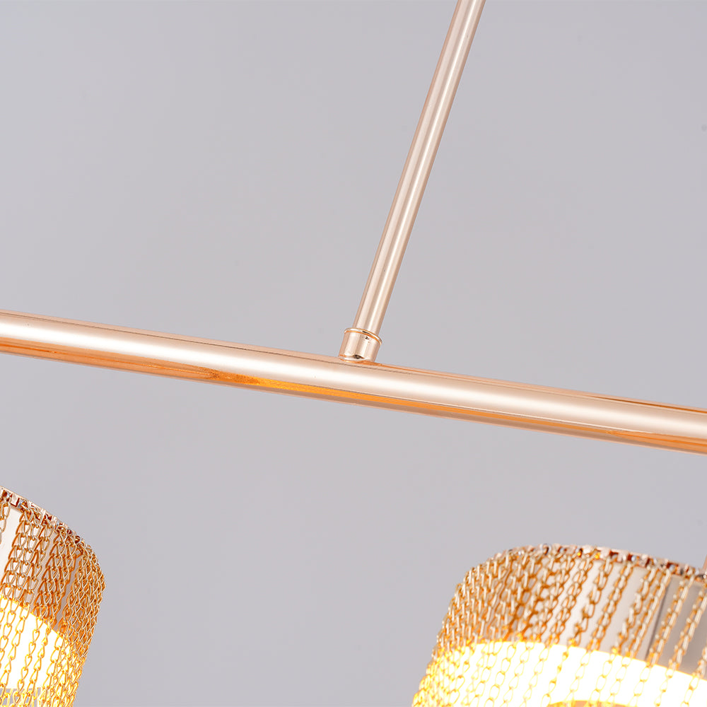 Apsht Pendant Light Copper Chain Sculptural Modern-Neutral Decor
