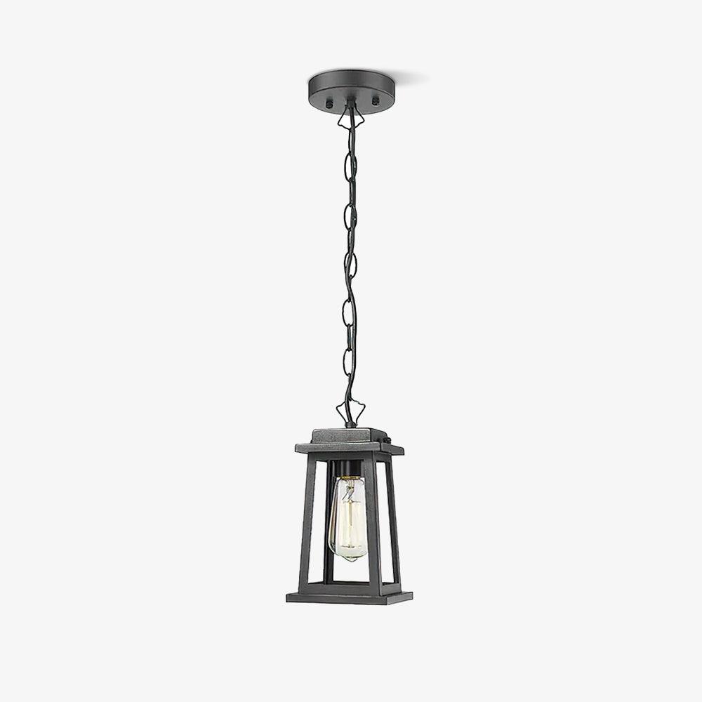 Ray Outdoor Lantern Pendant Light-Neutral Decor