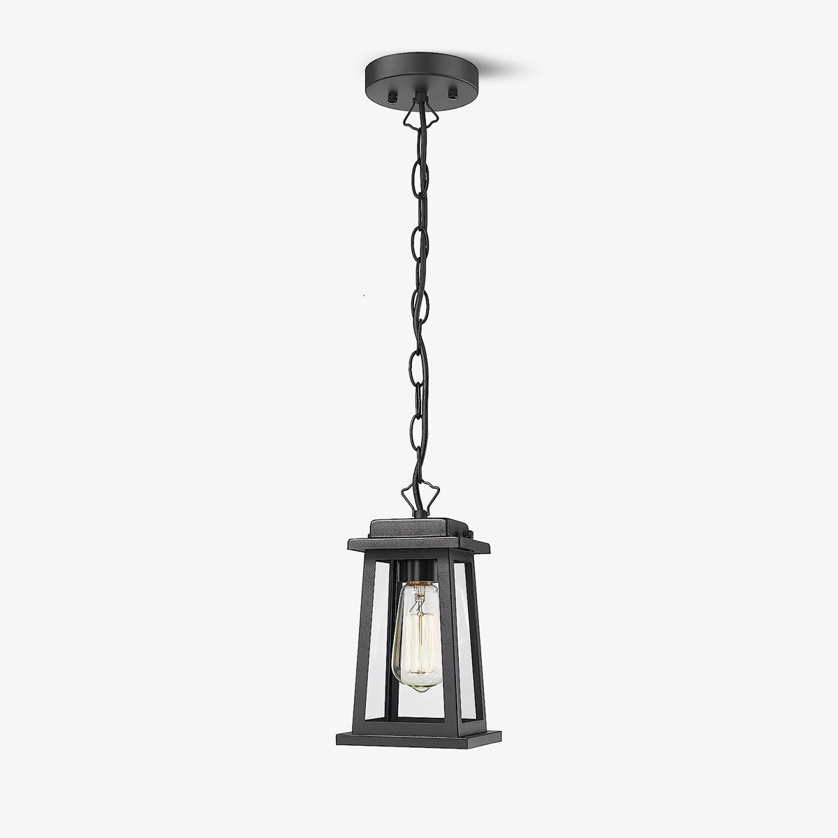 Ray Outdoor Lantern Pendant Light-Neutral Decor