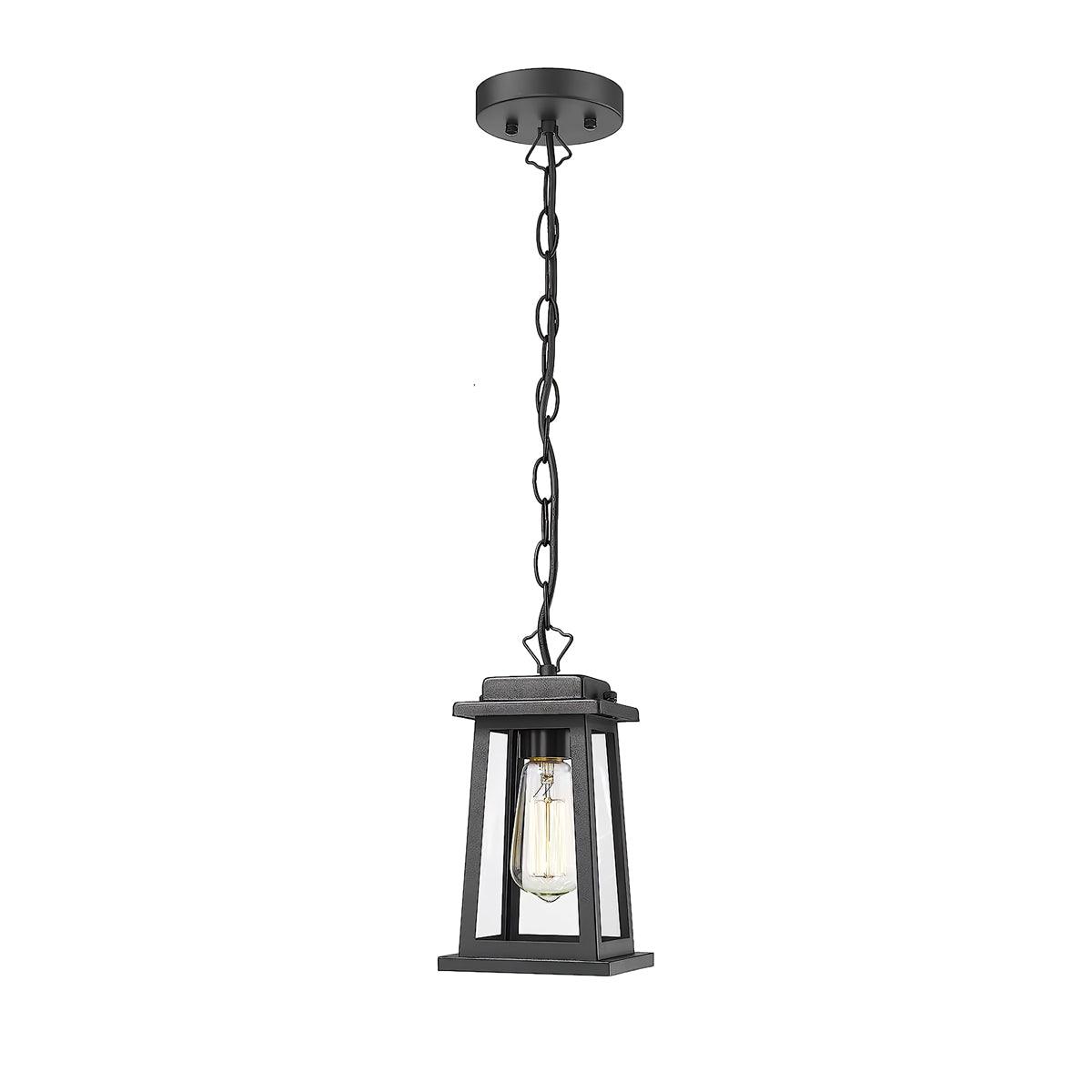 Ray Outdoor Lantern Pendant Light-Neutral Decor