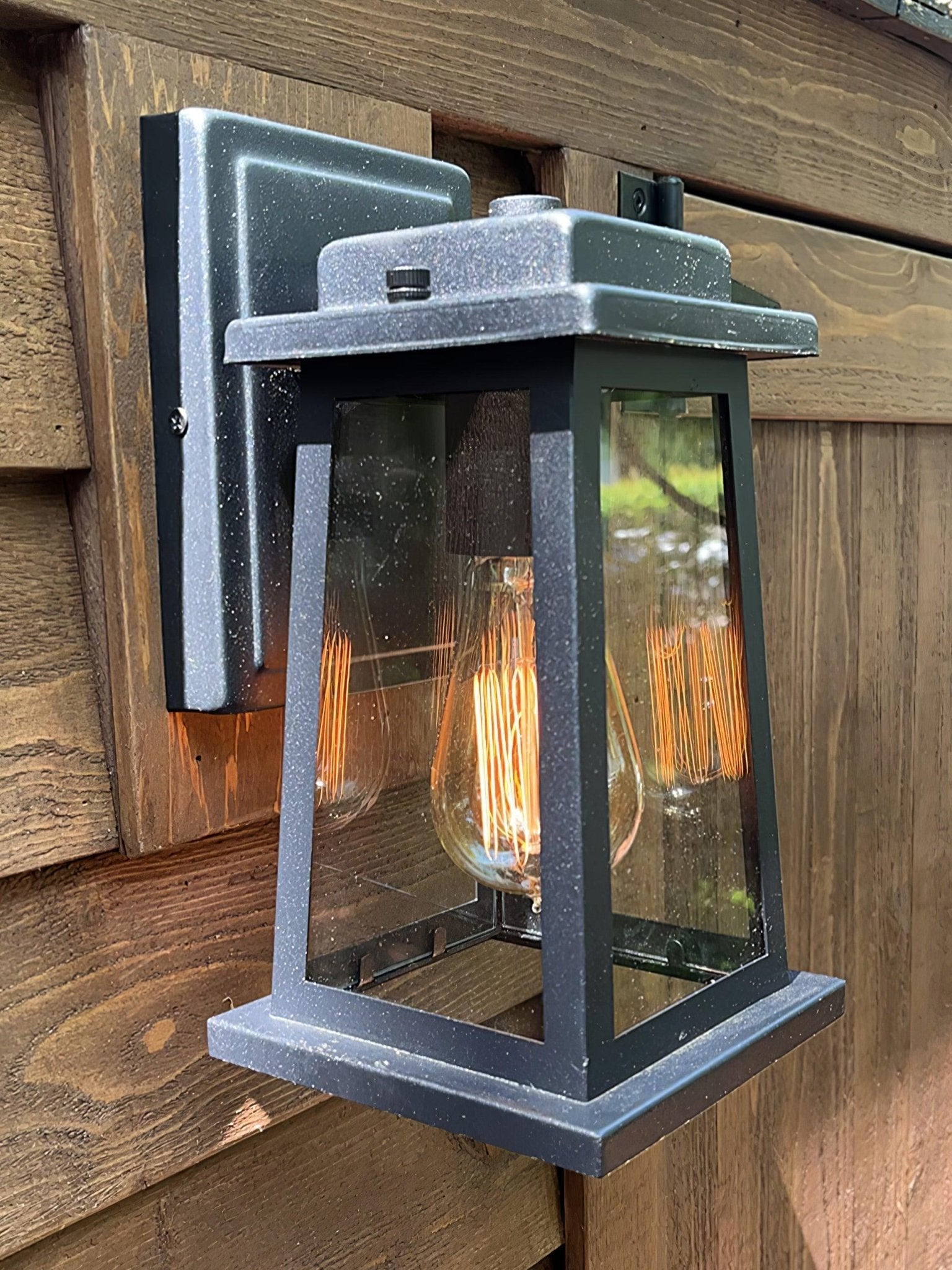 Vevelir Vintage Industrial Outdoor Lantern Wall Lamp-Neutral Decor