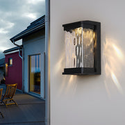 Edric Creative Modern Glass Outdoor Wall Sconce Light