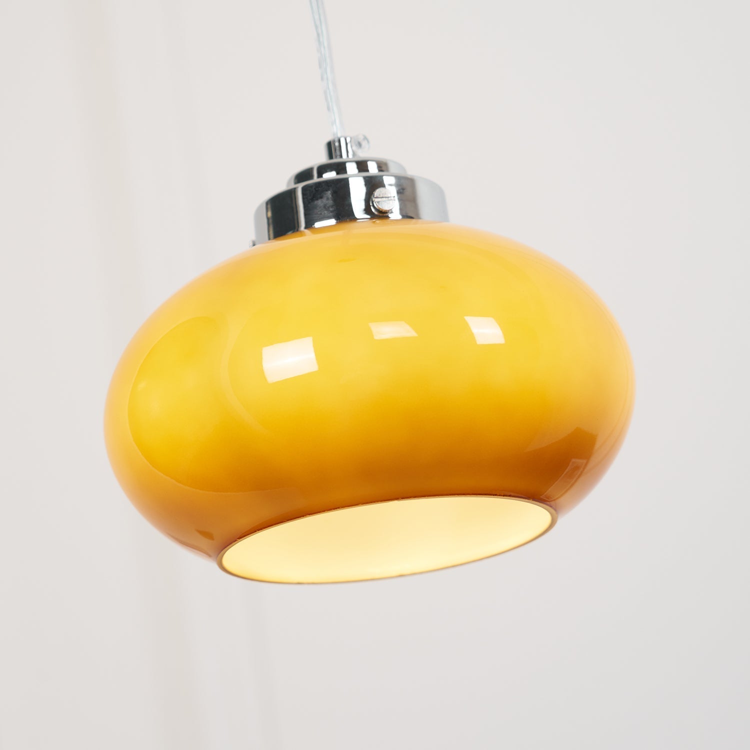 Tavira Glass Retro Pendant Light-Neutral Decor
