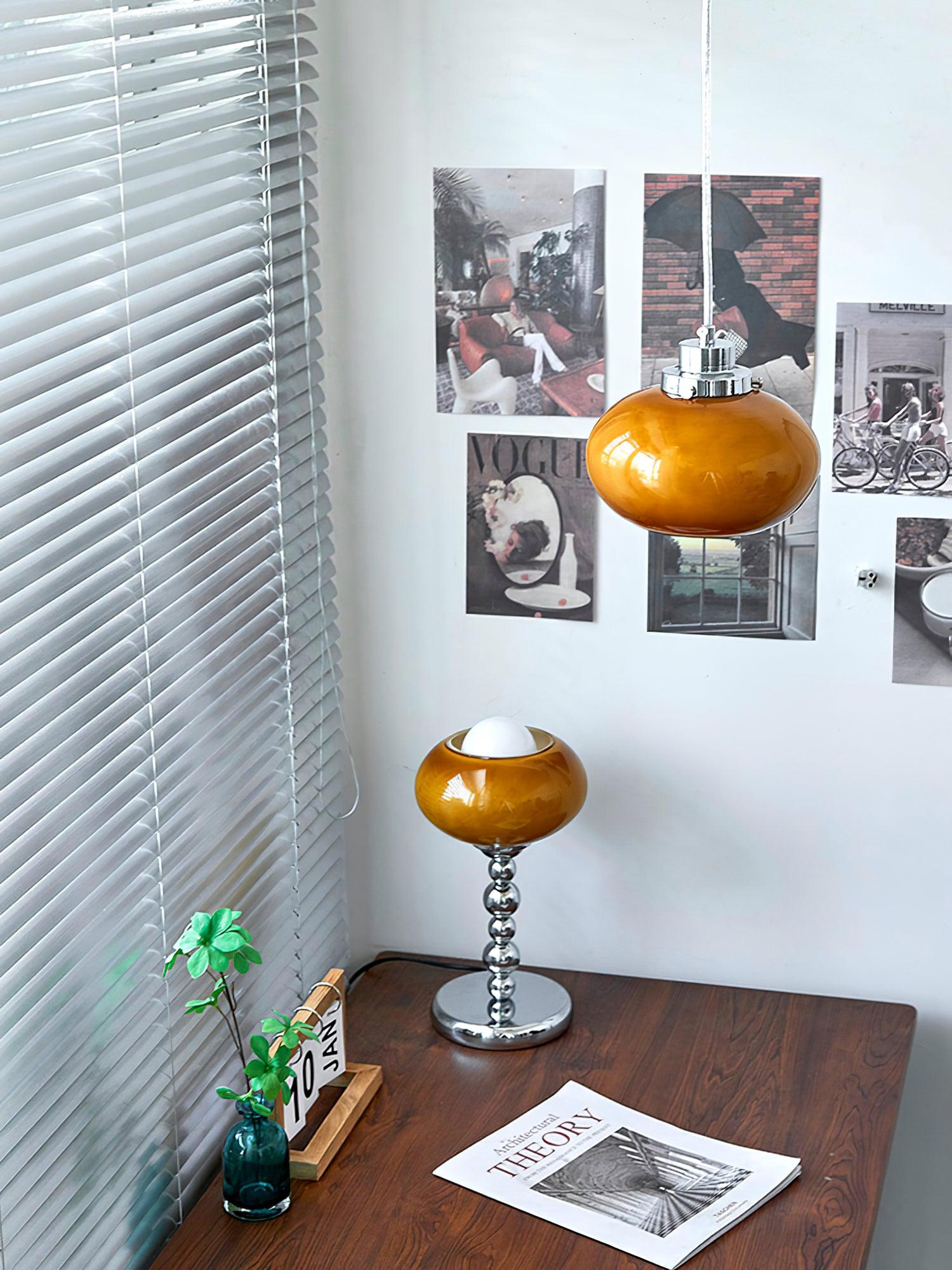 Sominex Modern Table Lamp-Neutral Decor