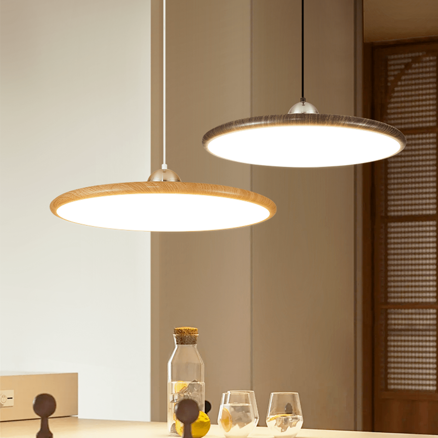 Chole Minimalist Pendant Light-Neutral Decor