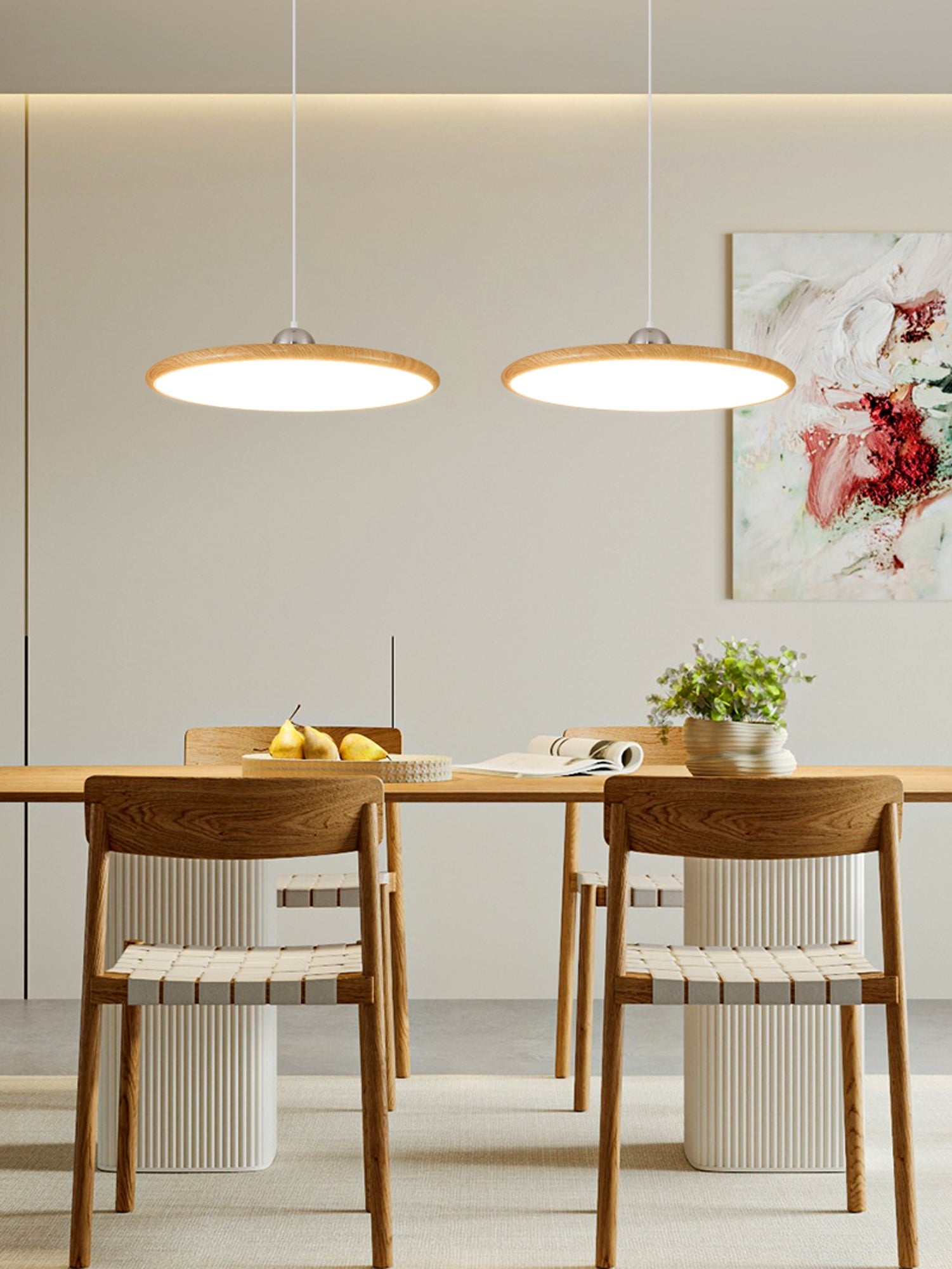 Chole Minimalist Pendant Light-Neutral Decor