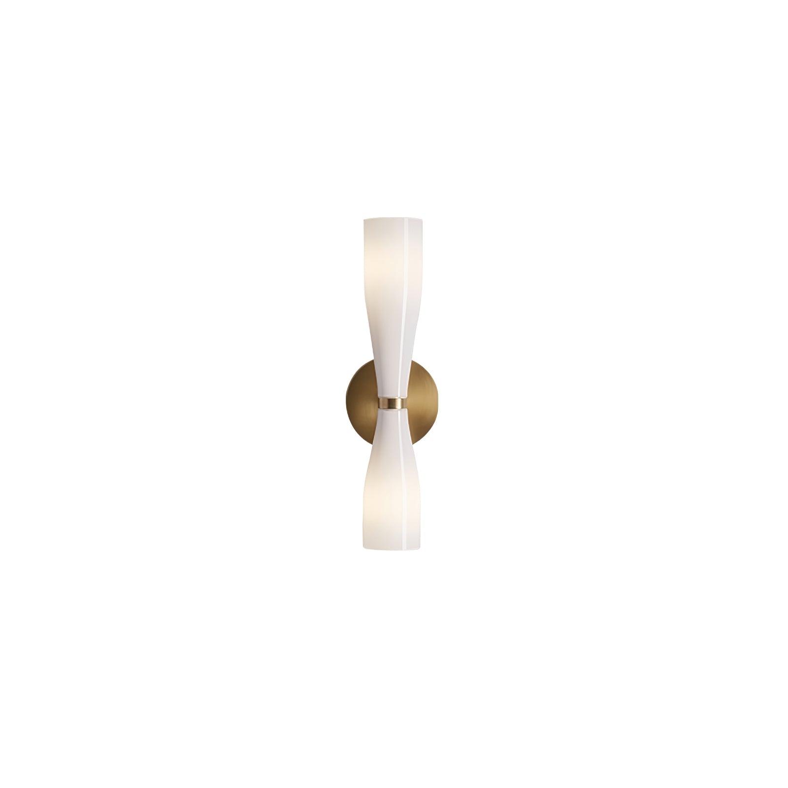 Torch Modern Glass Wall Light-Neutral Decor