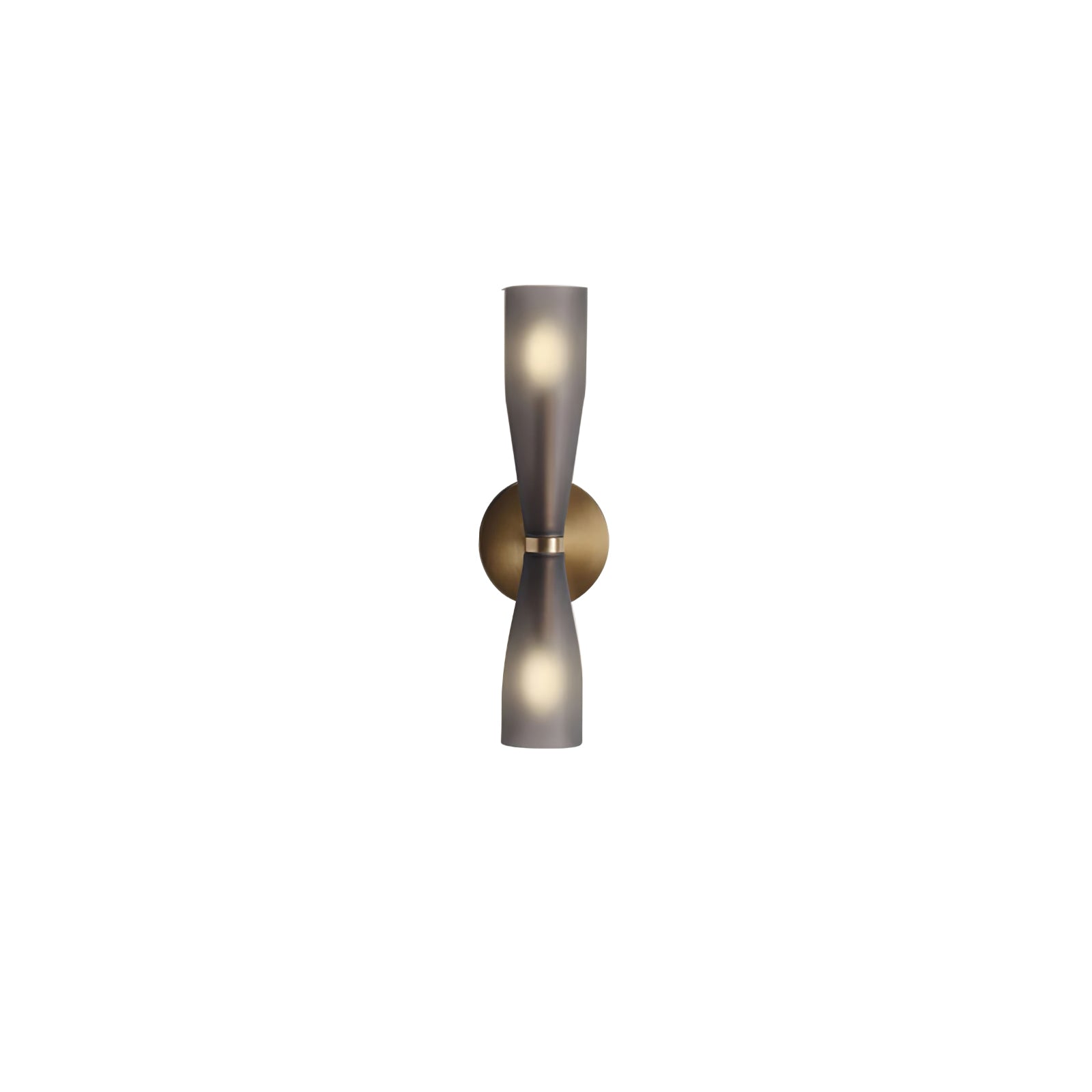 Torch Modern Glass Wall Light-Neutral Decor