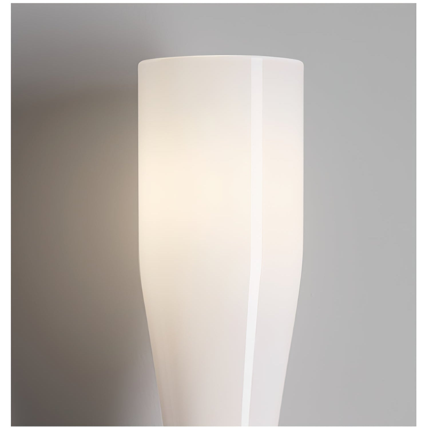 Torch Modern Glass Wall Light-Neutral Decor