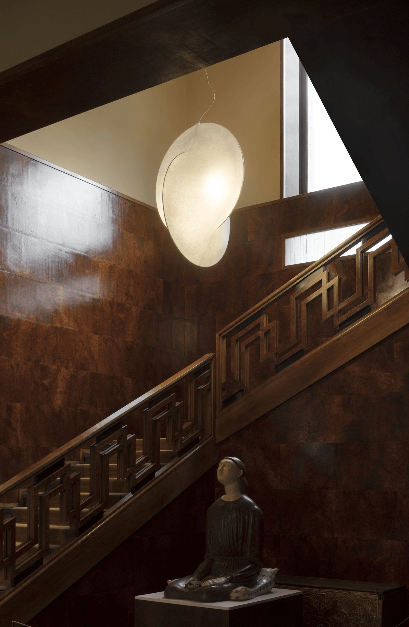 Teveno Steel Artistic Pendant Lamp-Neutral Decor
