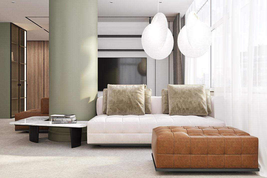 Teveno Steel Artistic Pendant Lamp-Neutral Decor