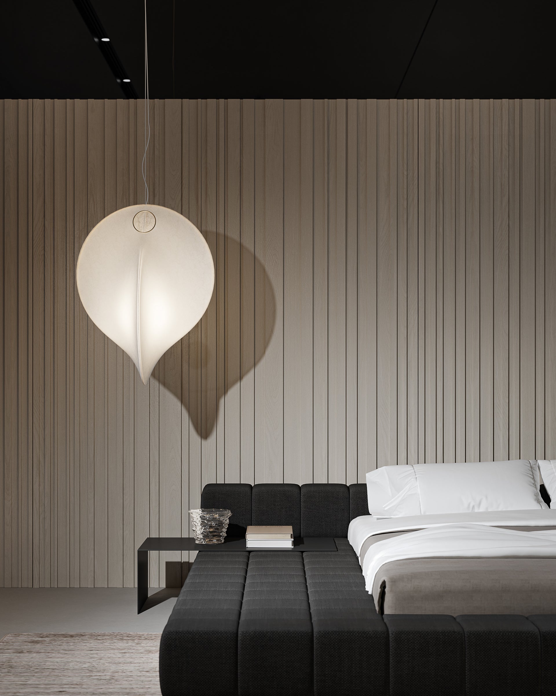 Teveno Steel Artistic Pendant Lamp-Neutral Decor