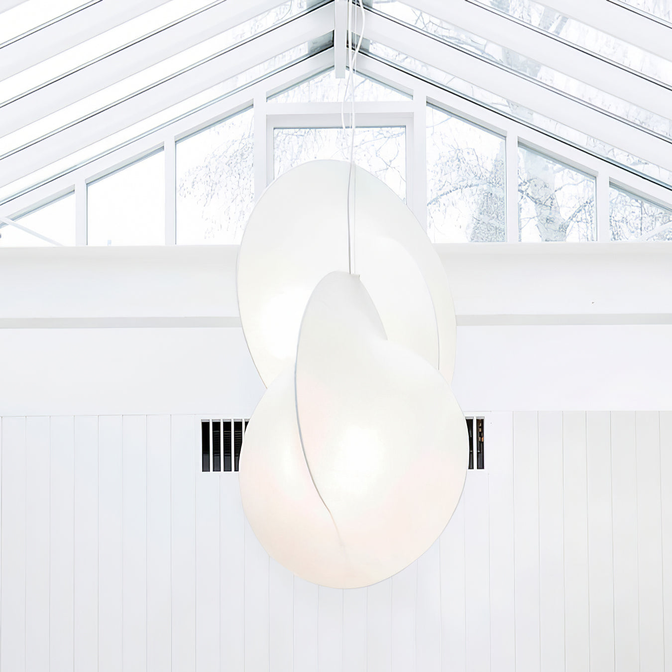 Teveno Steel Artistic Pendant Lamp-Neutral Decor