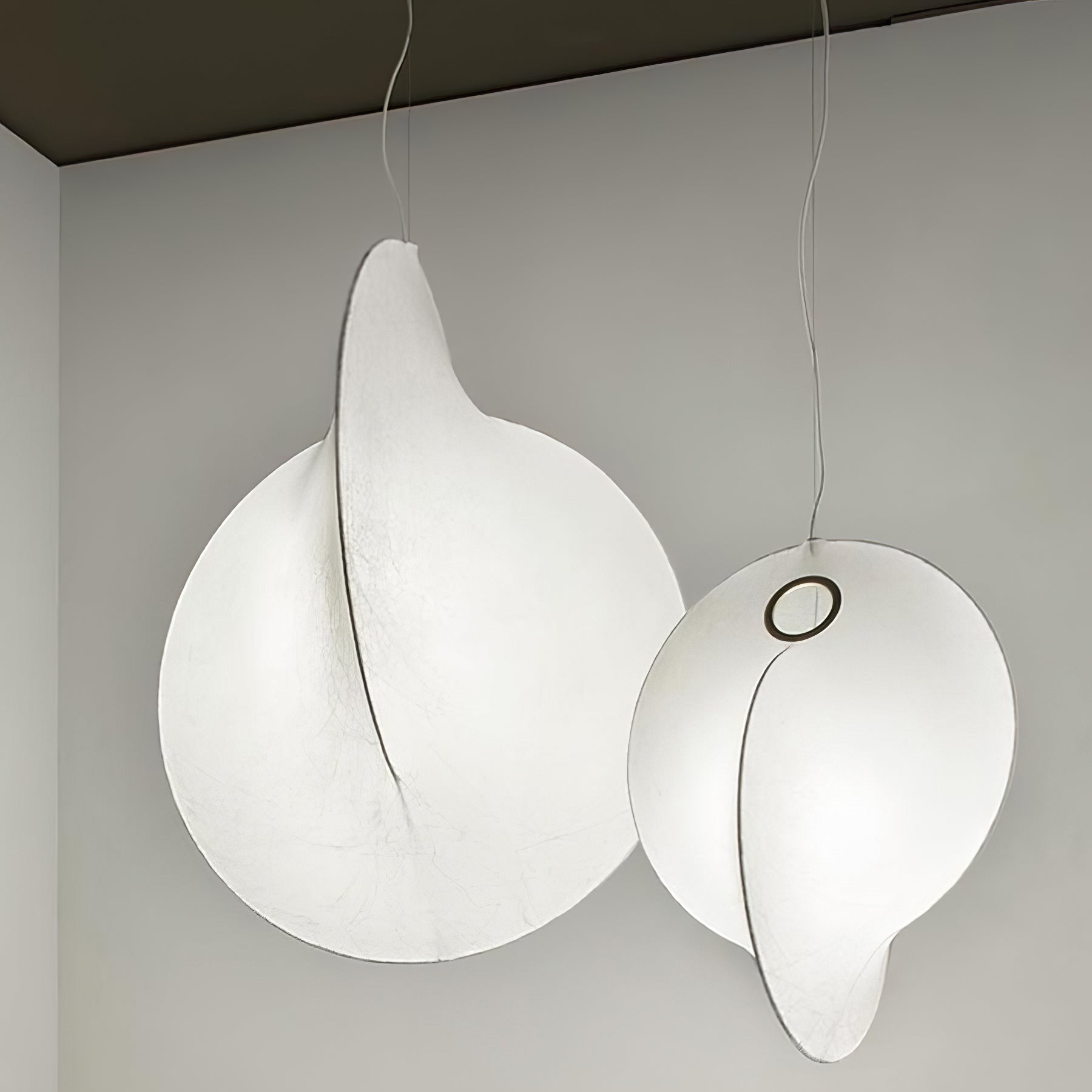 Teveno Steel Artistic Pendant Lamp-Neutral Decor