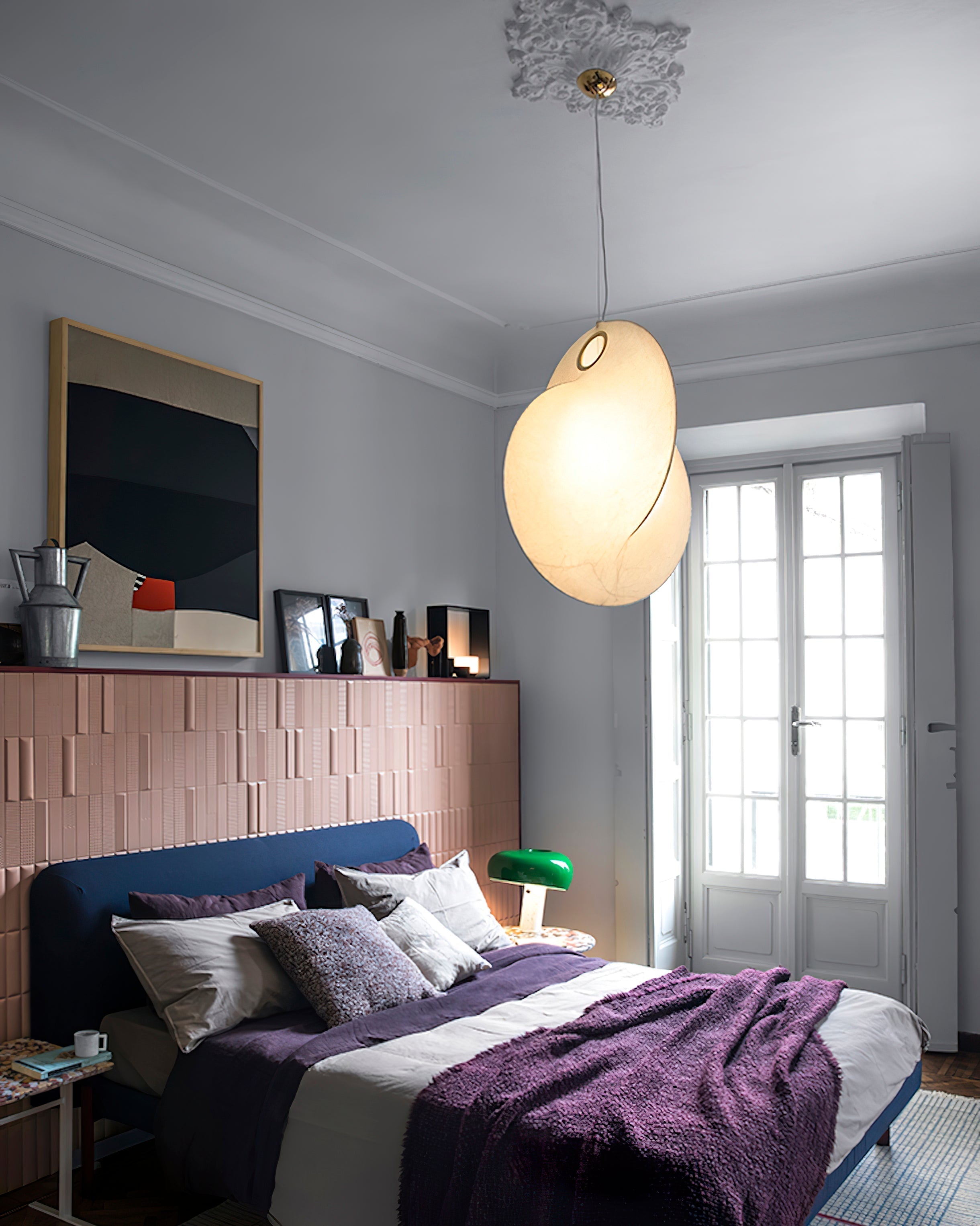 Teveno Steel Artistic Pendant Lamp-Neutral Decor