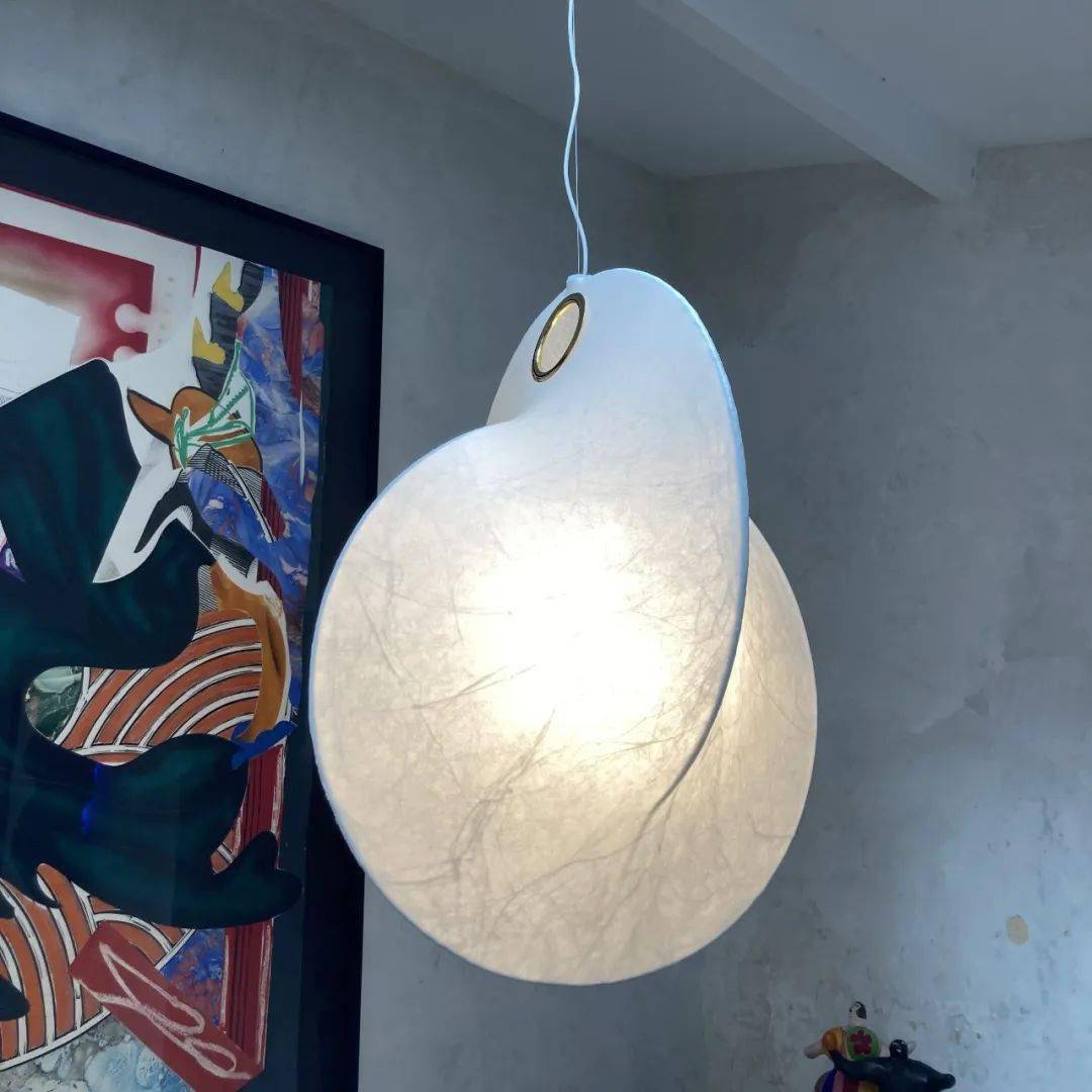 Teveno Steel Artistic Pendant Lamp-Neutral Decor