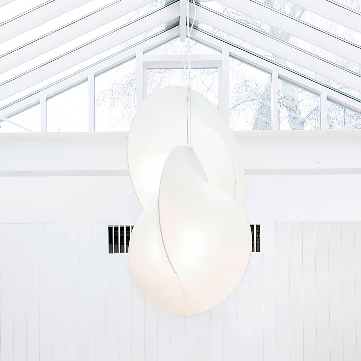 Teveno Steel Artistic Pendant Lamp-Neutral Decor