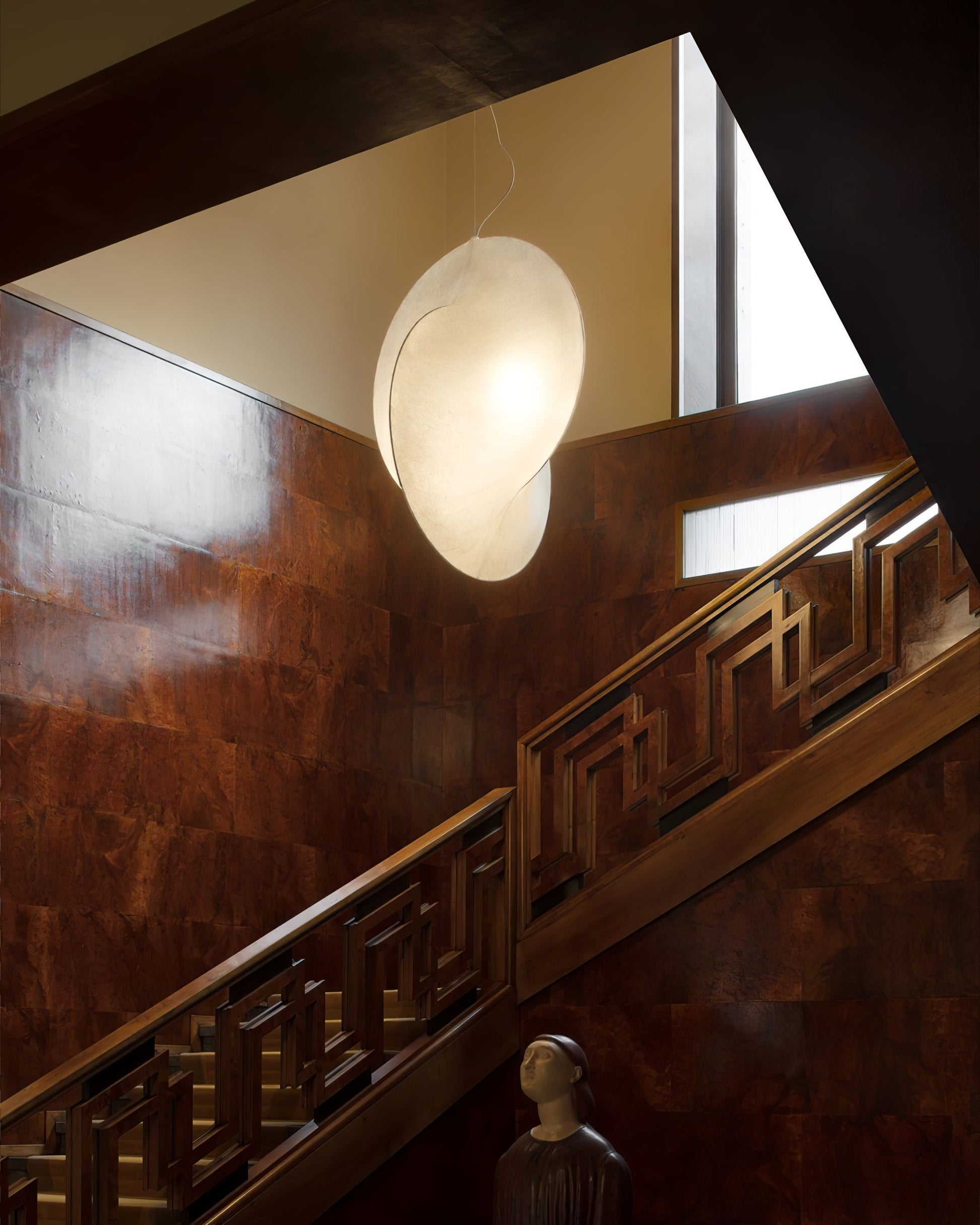 Teveno Steel Artistic Pendant Lamp-Neutral Decor