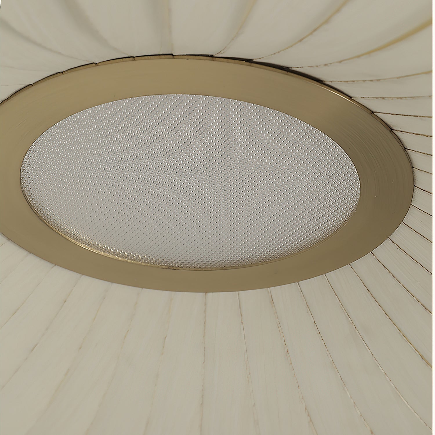 Evaryn Pleated Pendant Light-Neutral Decor