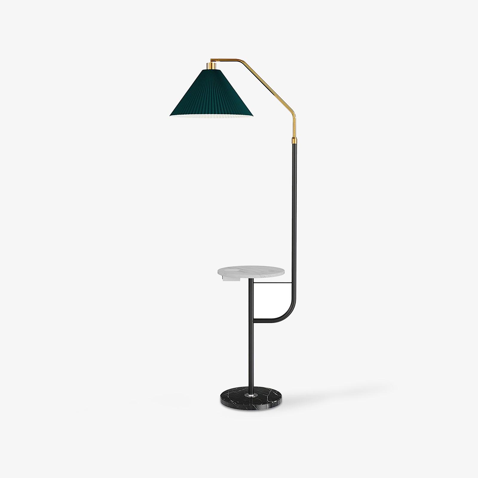 Nexc Marble Wood Floor Lamp-Neutral Decor