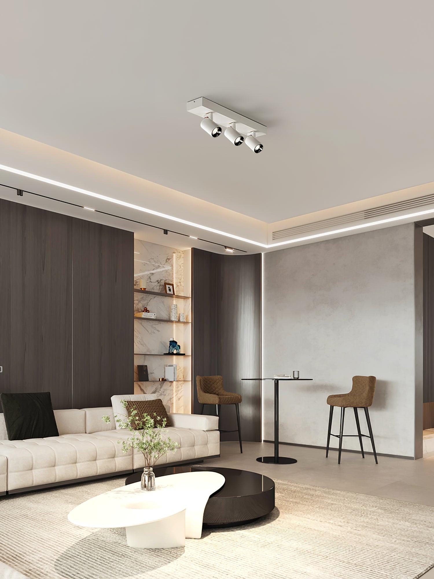 Falis Ceiling Lamp POG Double Linear Adjustable Spots-Neutral Decor