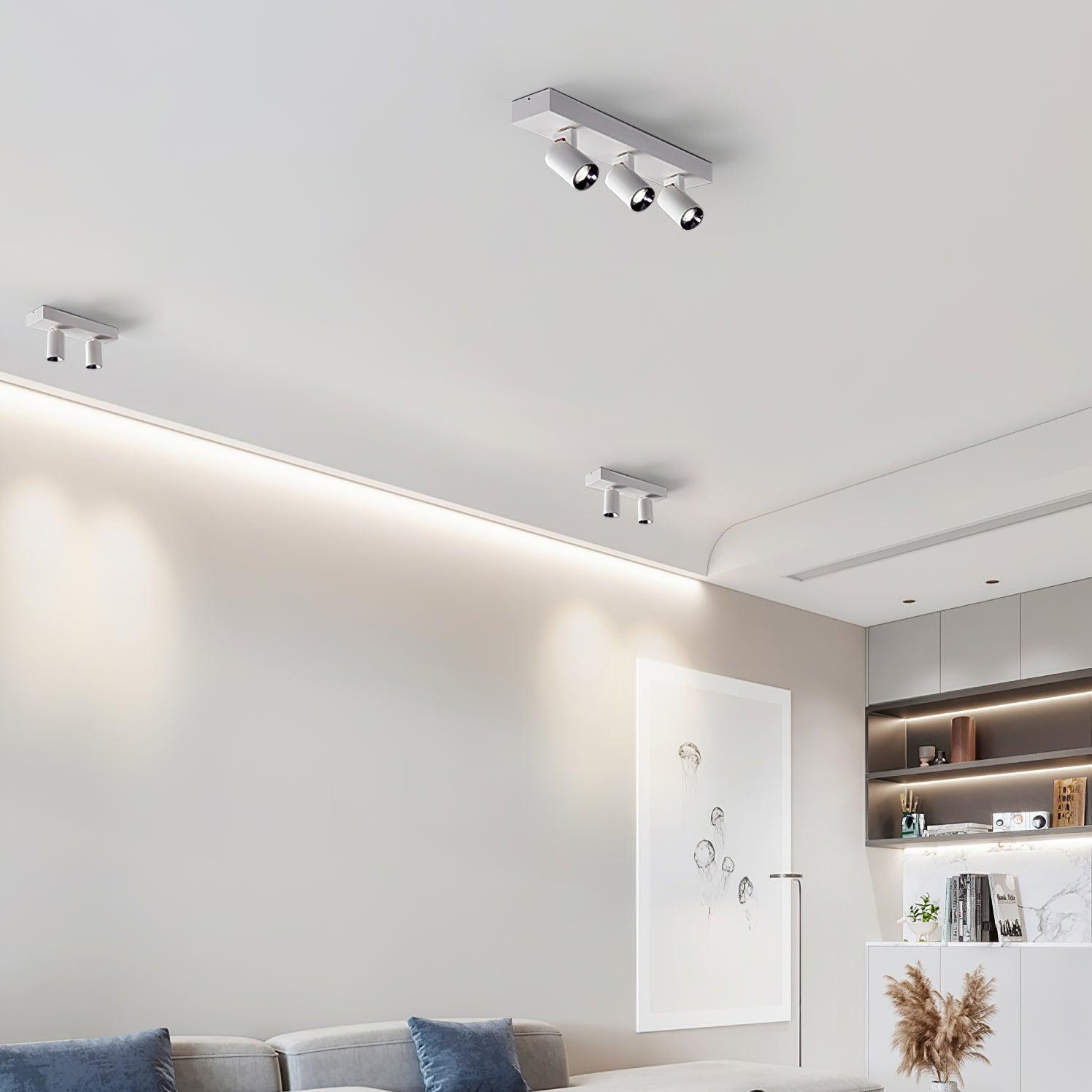Falis Ceiling Lamp POG Double Linear Adjustable Spots-Neutral Decor