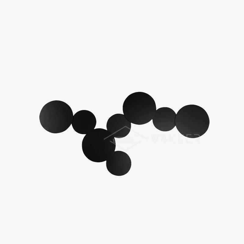 Arelis Geometric Disc Wall Lamp-Neutral Decor