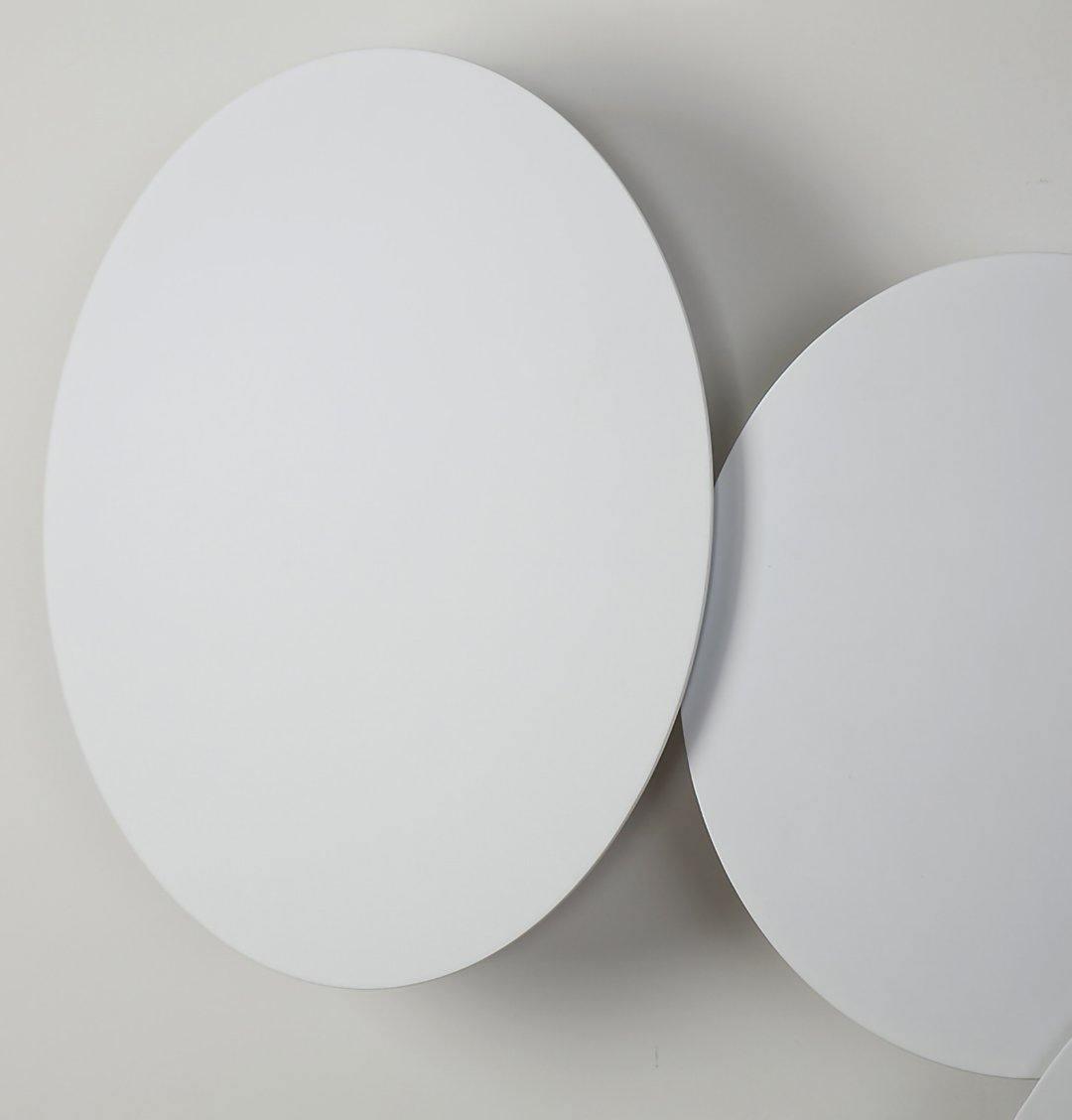 Arelis Geometric Disc Wall Lamp-Neutral Decor