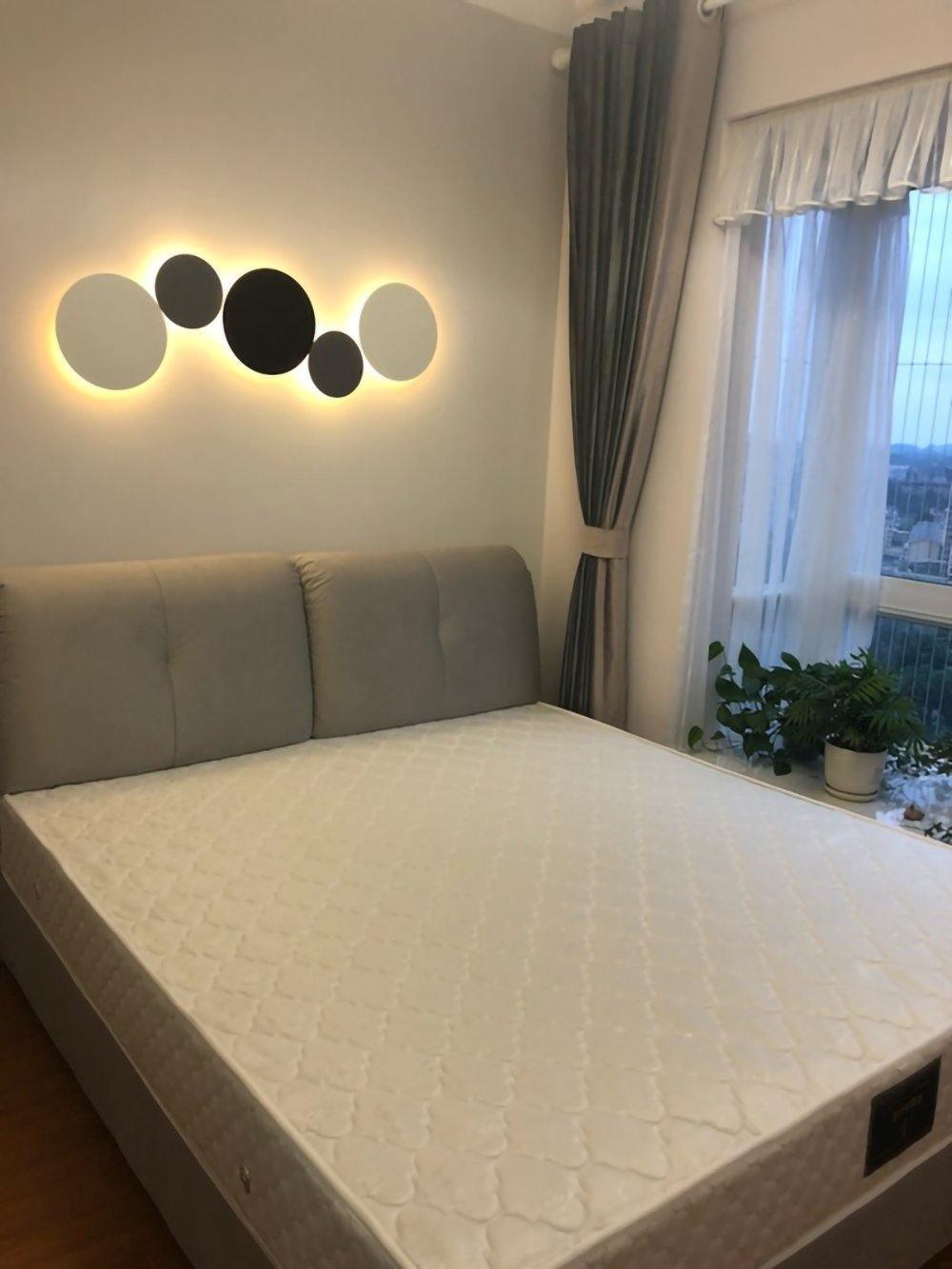 Arelis Geometric Disc Wall Lamp-Neutral Decor