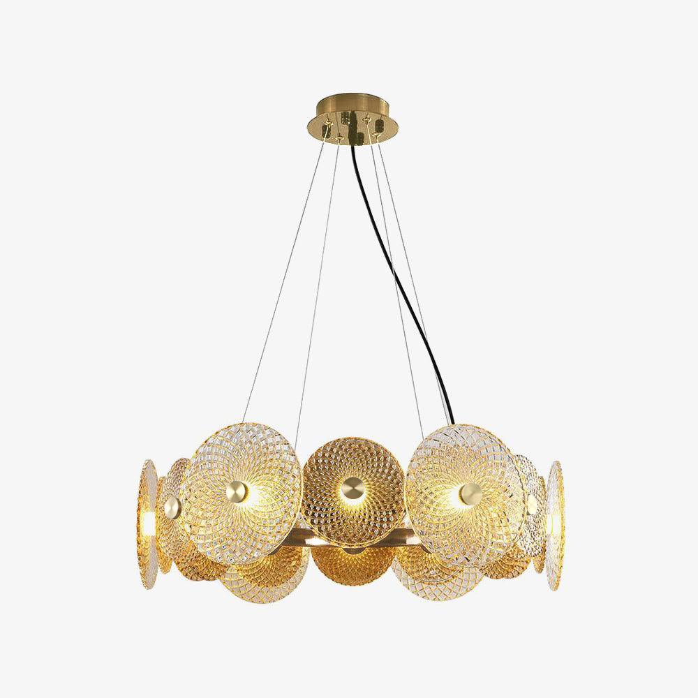 Zeveleth Postmodern Luxury Art Crystal Chandelier-Neutral Decor