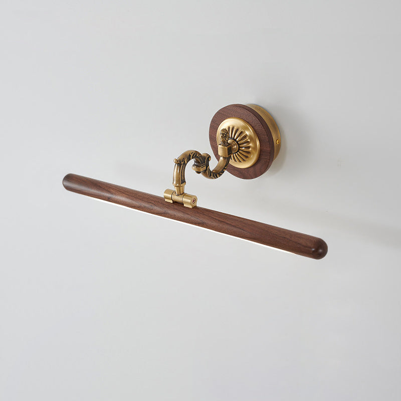 The lamp arm adjusted to a forward-facing angle.