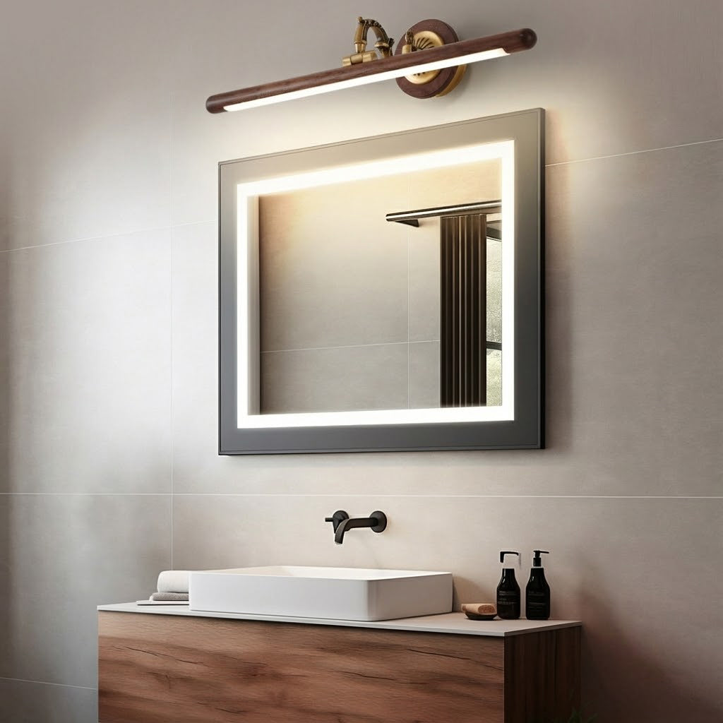 The white finish version of the adjustable picture light.