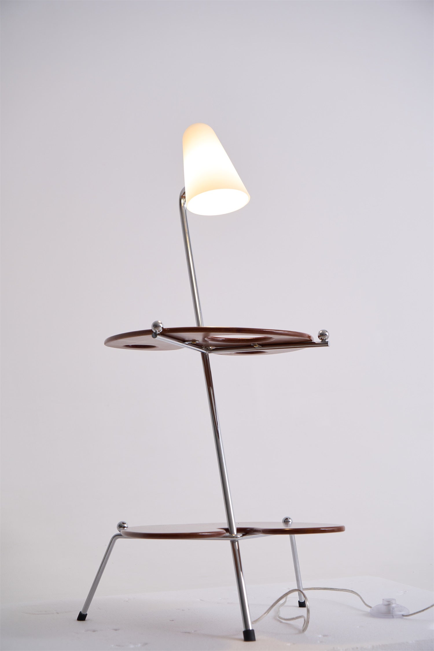 Vaughn Modern Wood Floor Lamp-Neutral Decor