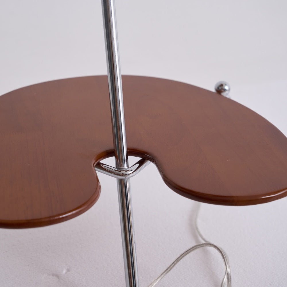 Vaughn Modern Wood Floor Lamp-Neutral Decor