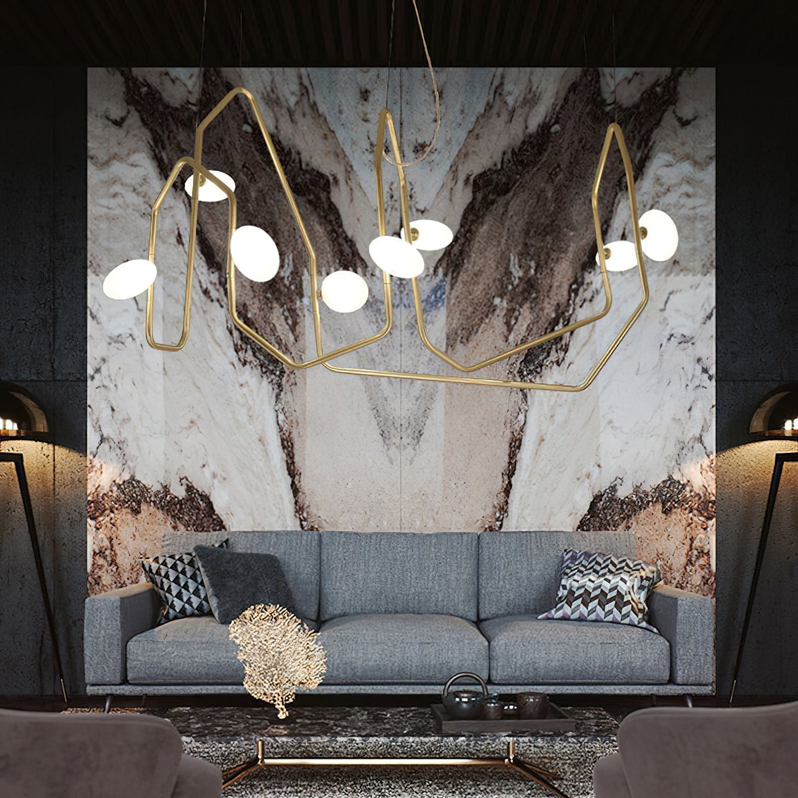 Geomy Chandelier
