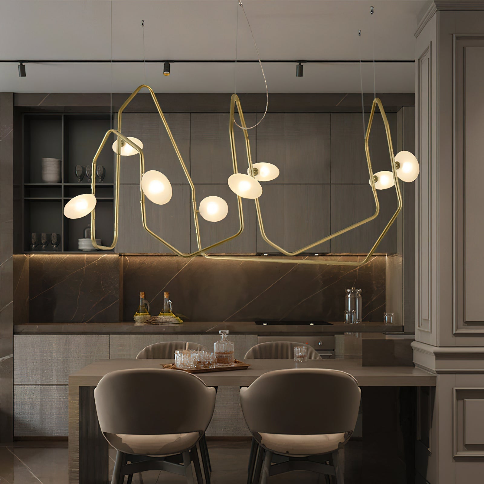 Geomy Chandelier