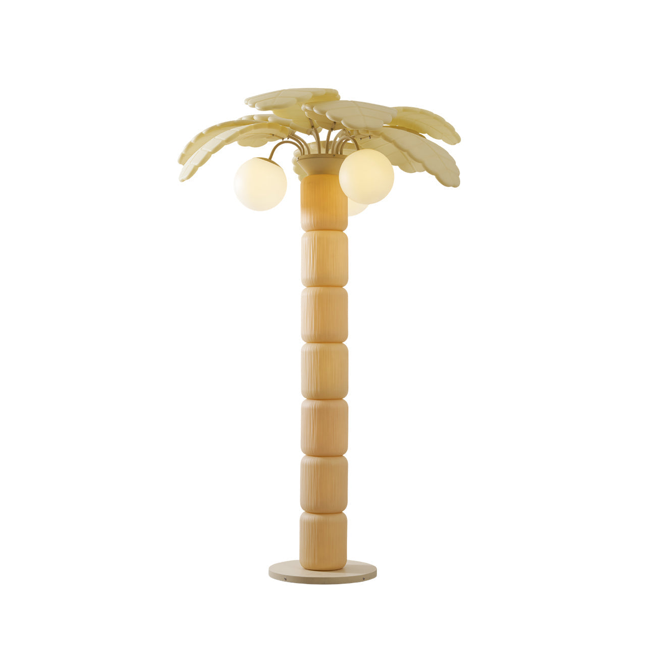 Palm Beach outdoor floor lamp in a Hollywood Regency style.