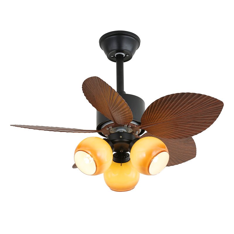 Liora Tropical Wood Ceiling Fan Light-Neutral Decor
