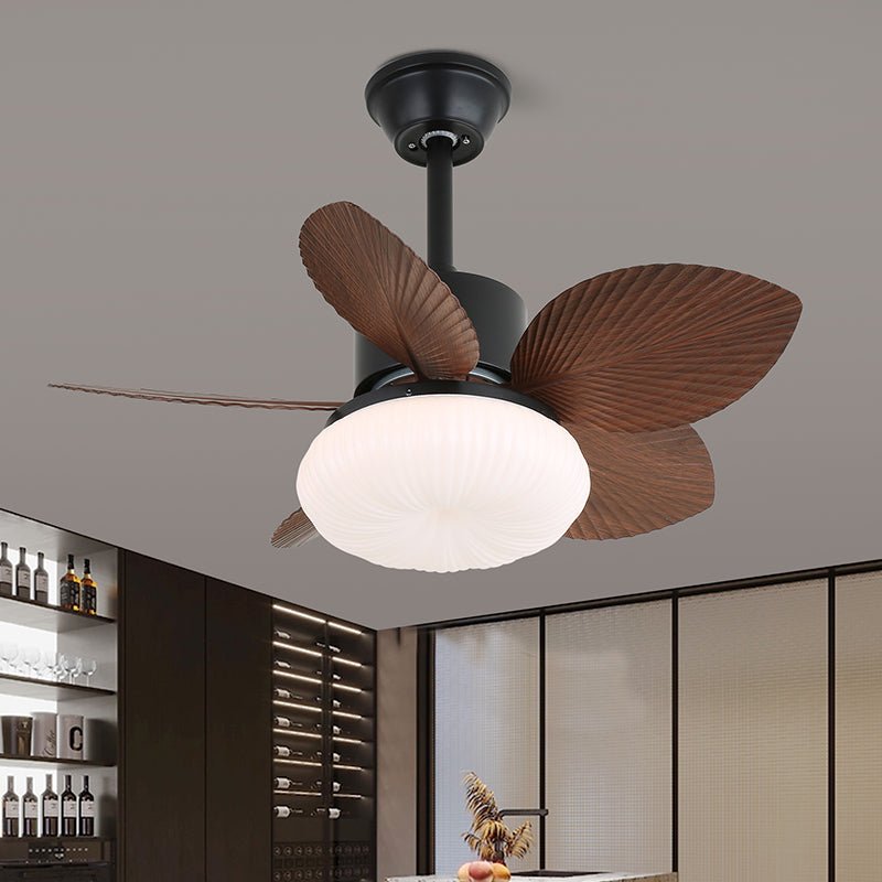 Liora Tropical Wood Ceiling Fan Light-Neutral Decor