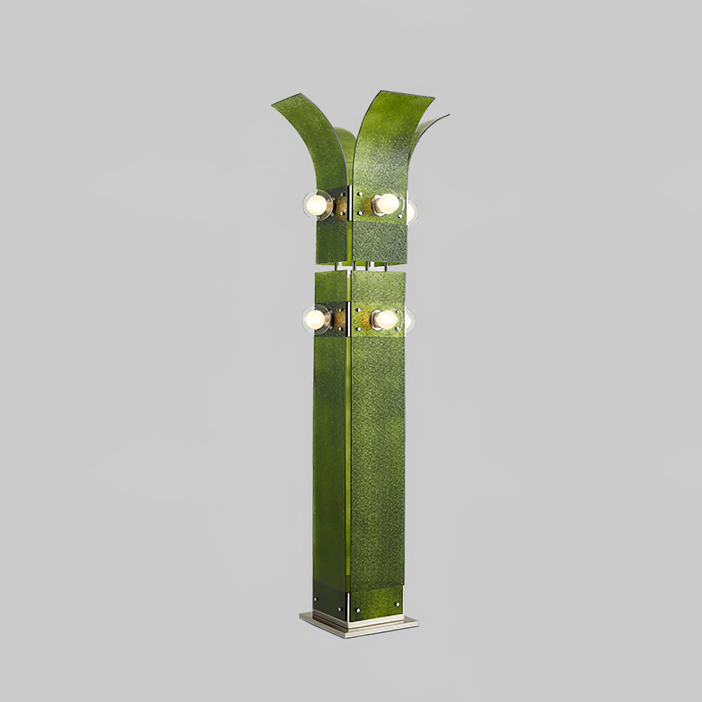 Erliren Art Deco Acrylic Floor Lamp-Neutral Decor