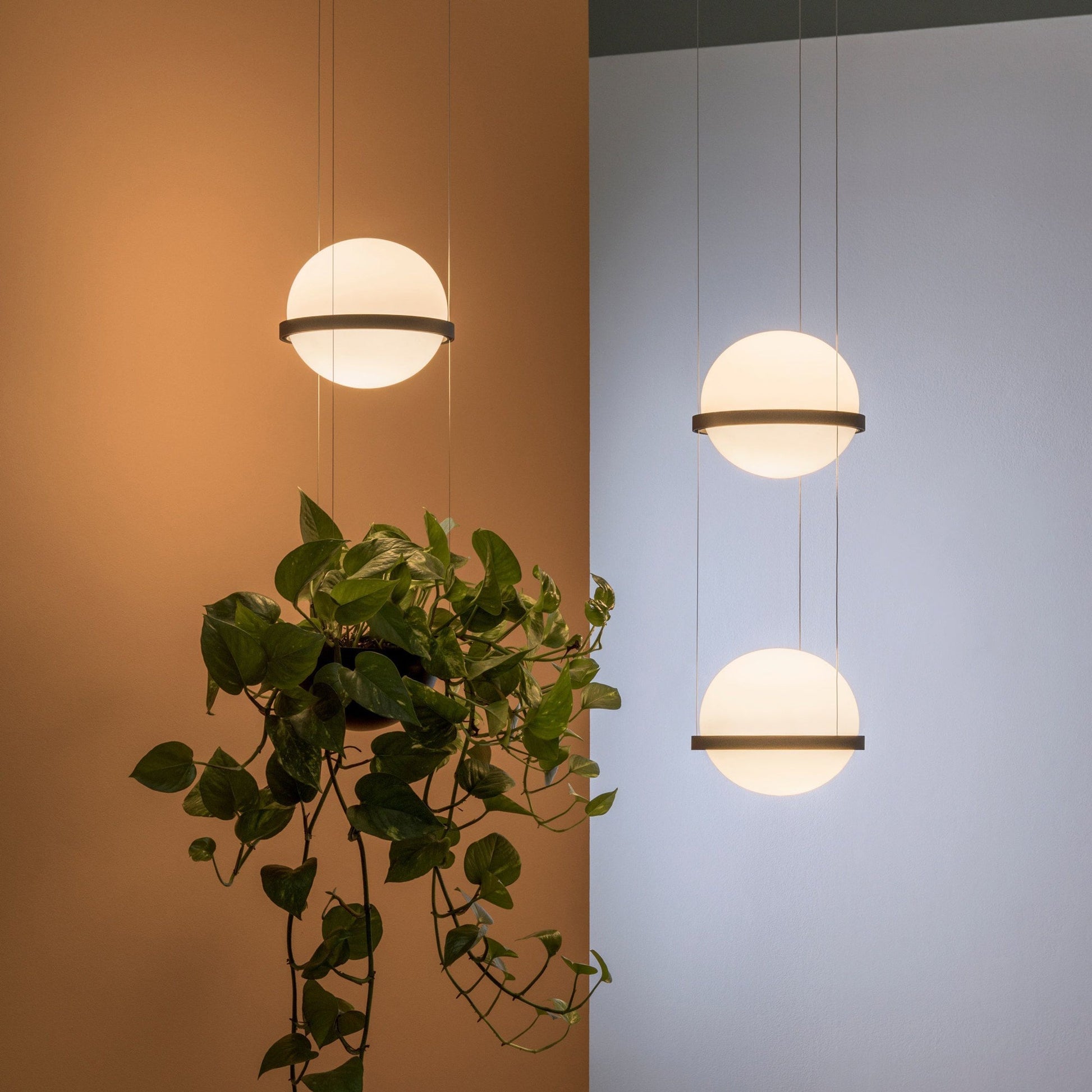 Coriel Acrylic Contemporary Pendant Lamp-Neutral Decor