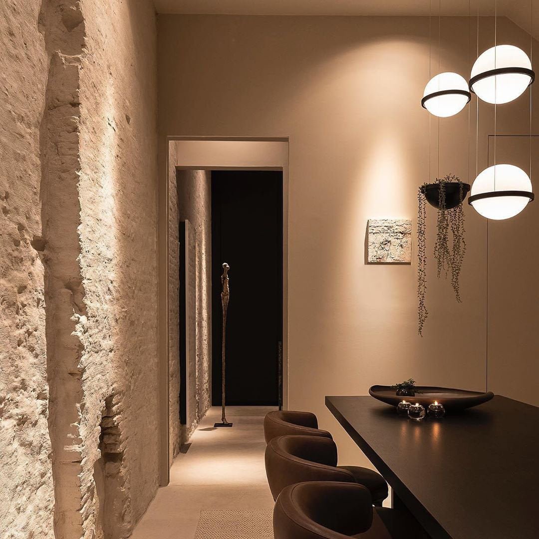 Coriel Acrylic Contemporary Pendant Lamp-Neutral Decor