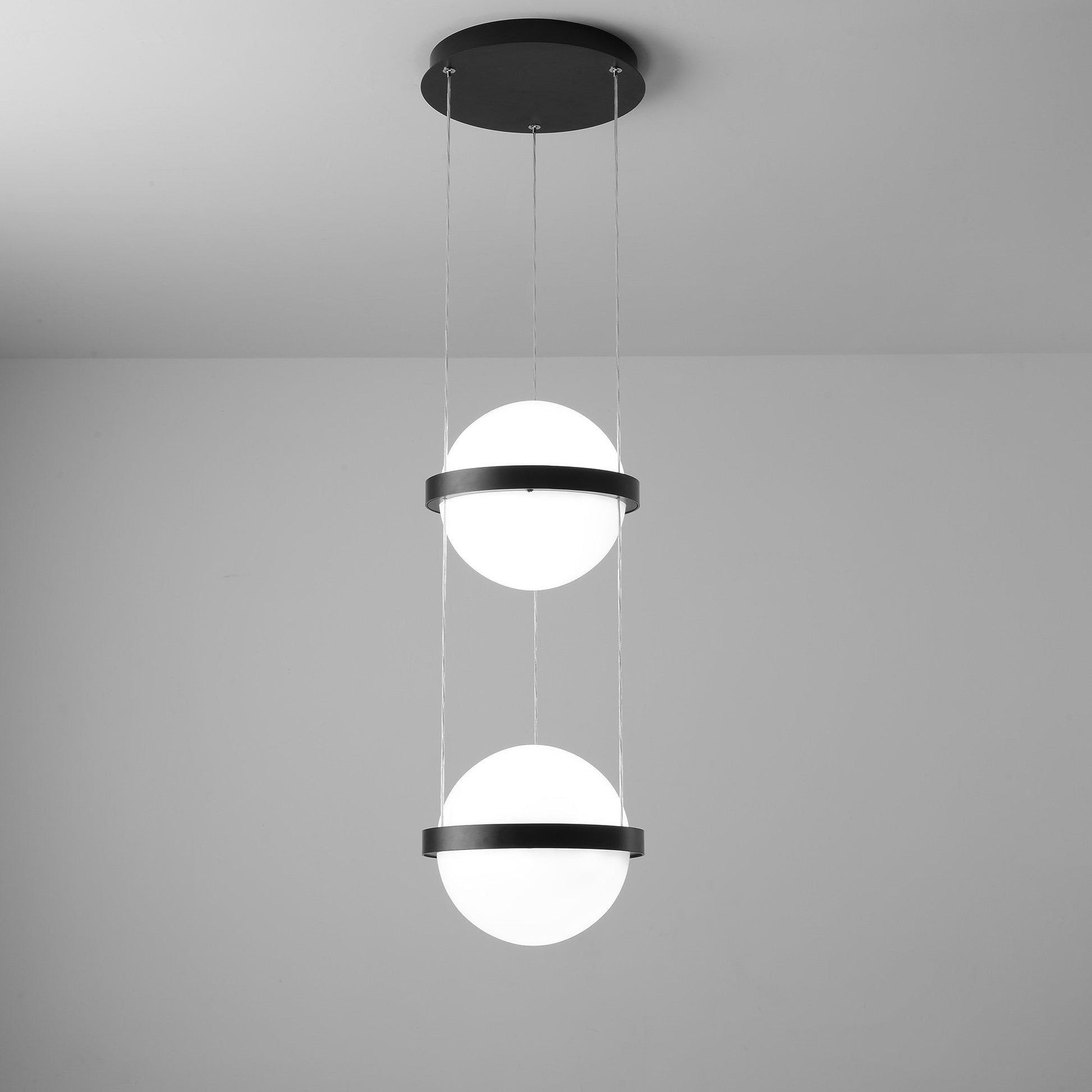 Coriel Acrylic Contemporary Pendant Lamp-Neutral Decor