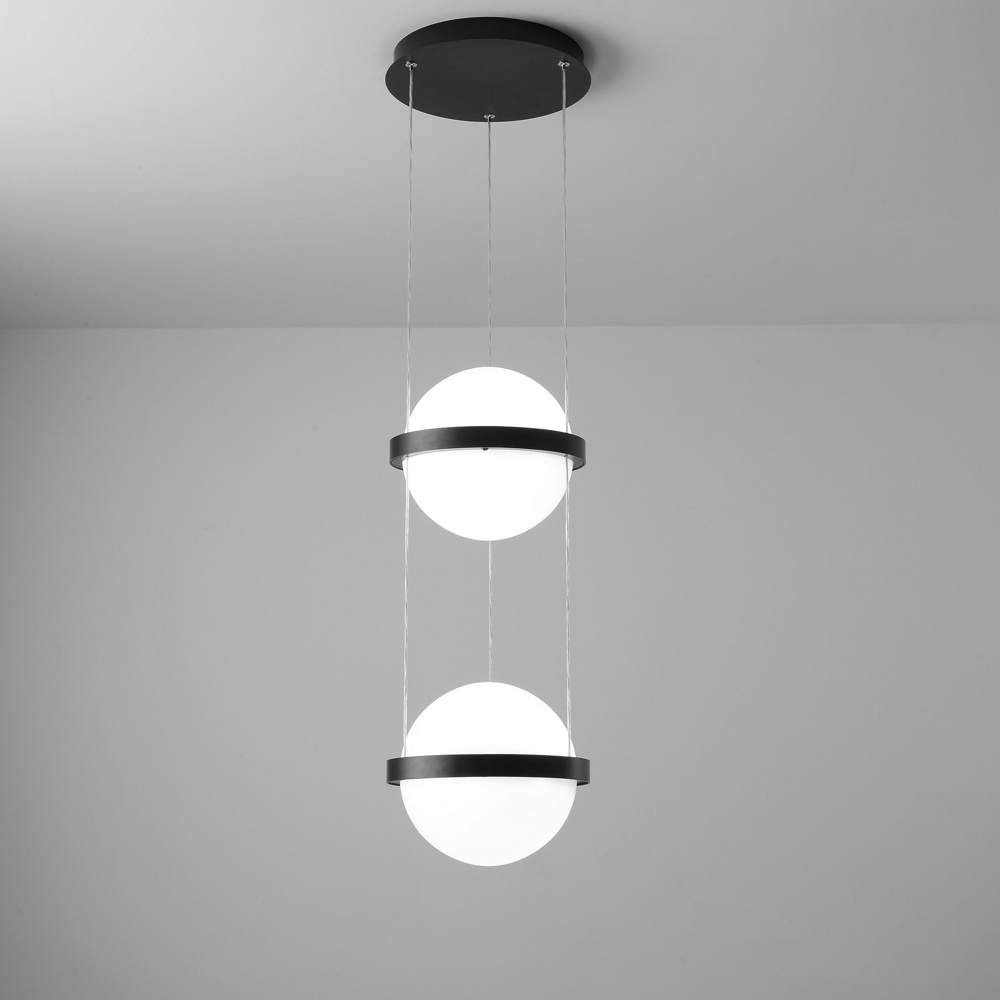 Coriel Acrylic Contemporary Pendant Lamp-Neutral Decor