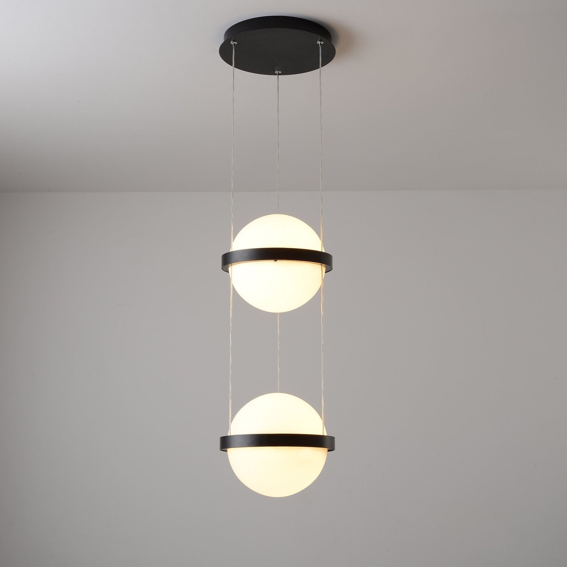 Coriel Acrylic Contemporary Pendant Lamp-Neutral Decor